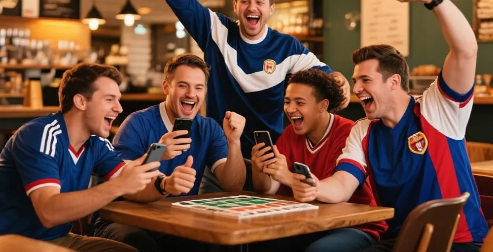 用户在咖啡厅互动