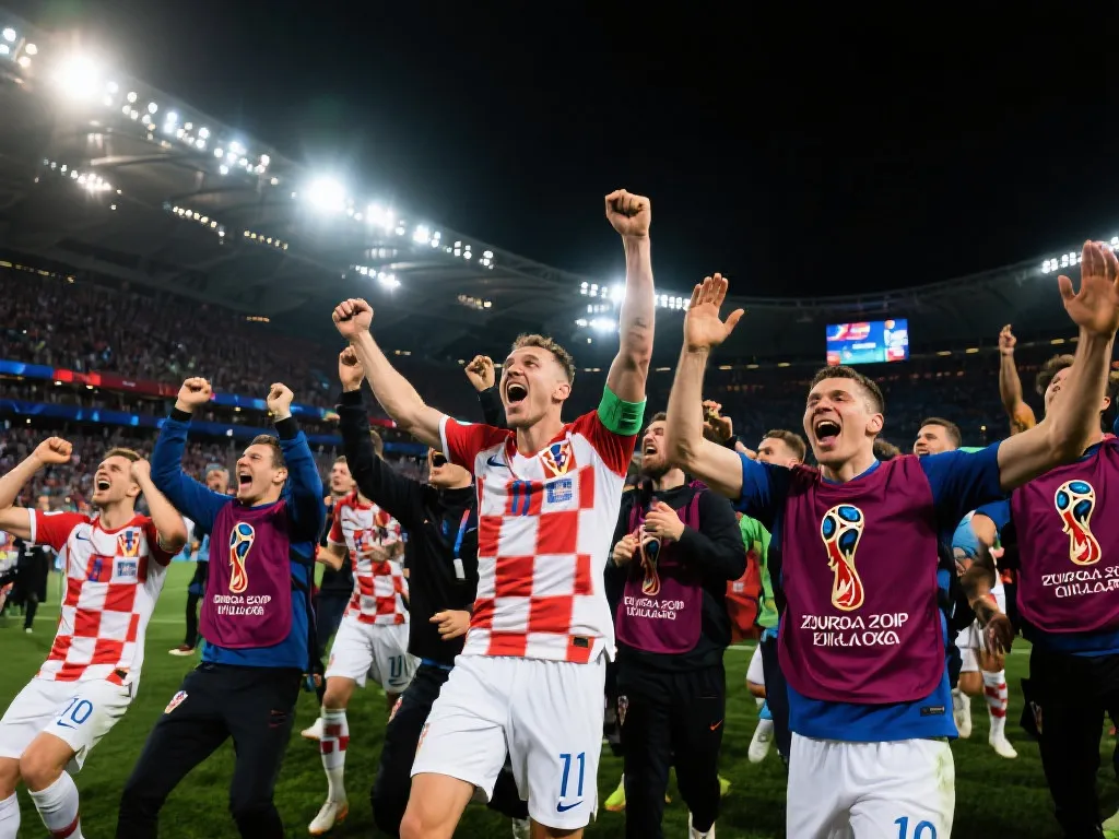 铁血克罗地亚再谱狂想曲！西班牙饮恨，世界杯四强烽火重燃！